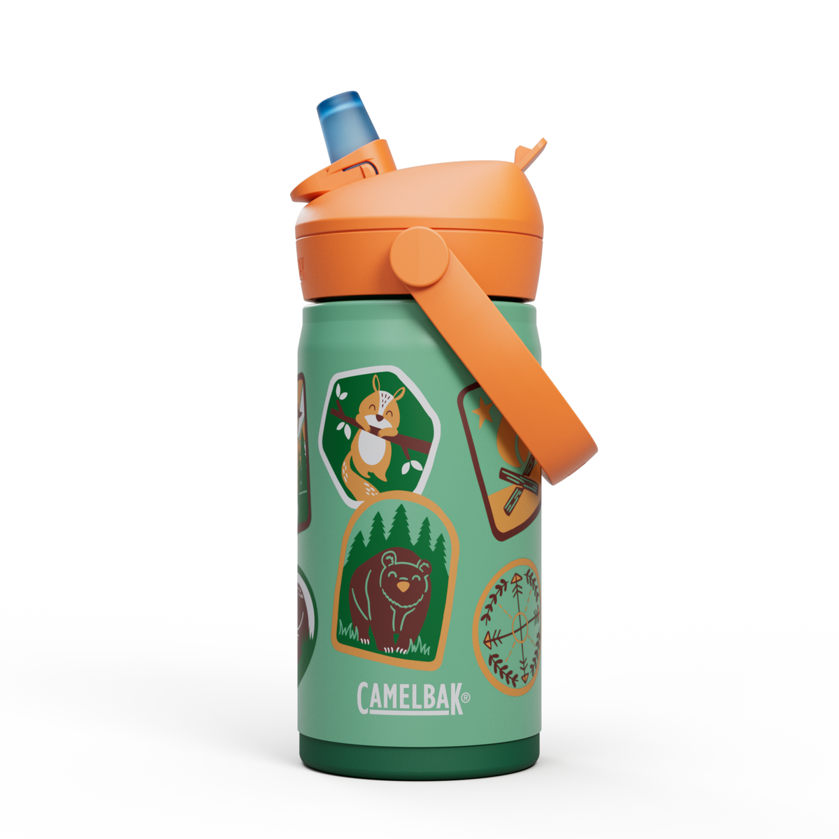 thrivetm-flip-straw-kids-12oz-bottle-insulated-stainless-steel-c9 nswfkxg1wq
